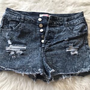 Size 8 High waisted jean short